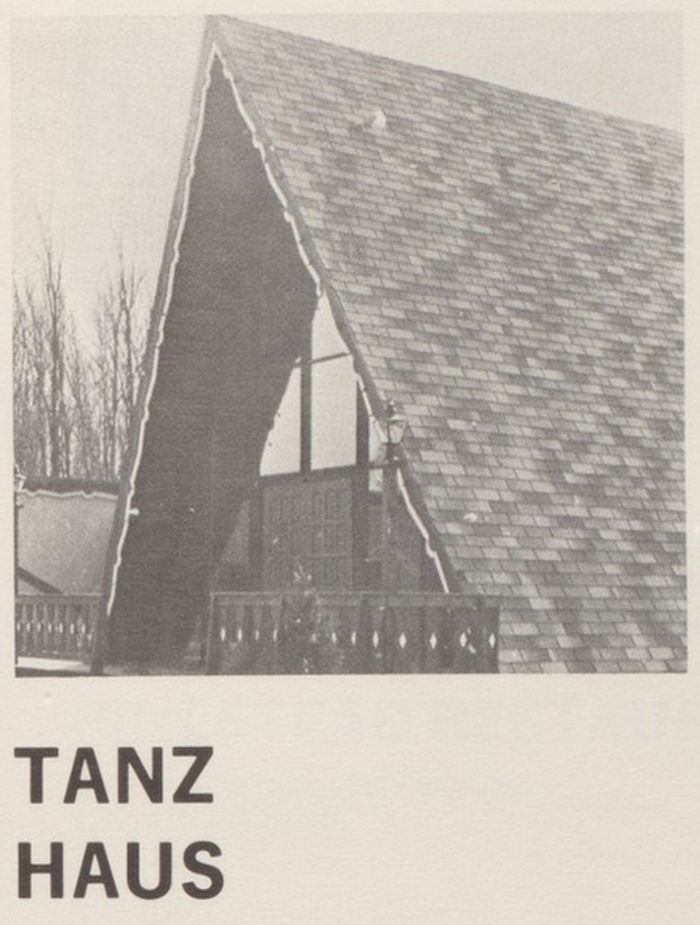 Tanz Haus (Tanz Haus Club, TanzHaus) - 1970 Tc High School Yearbook (newer photo)
